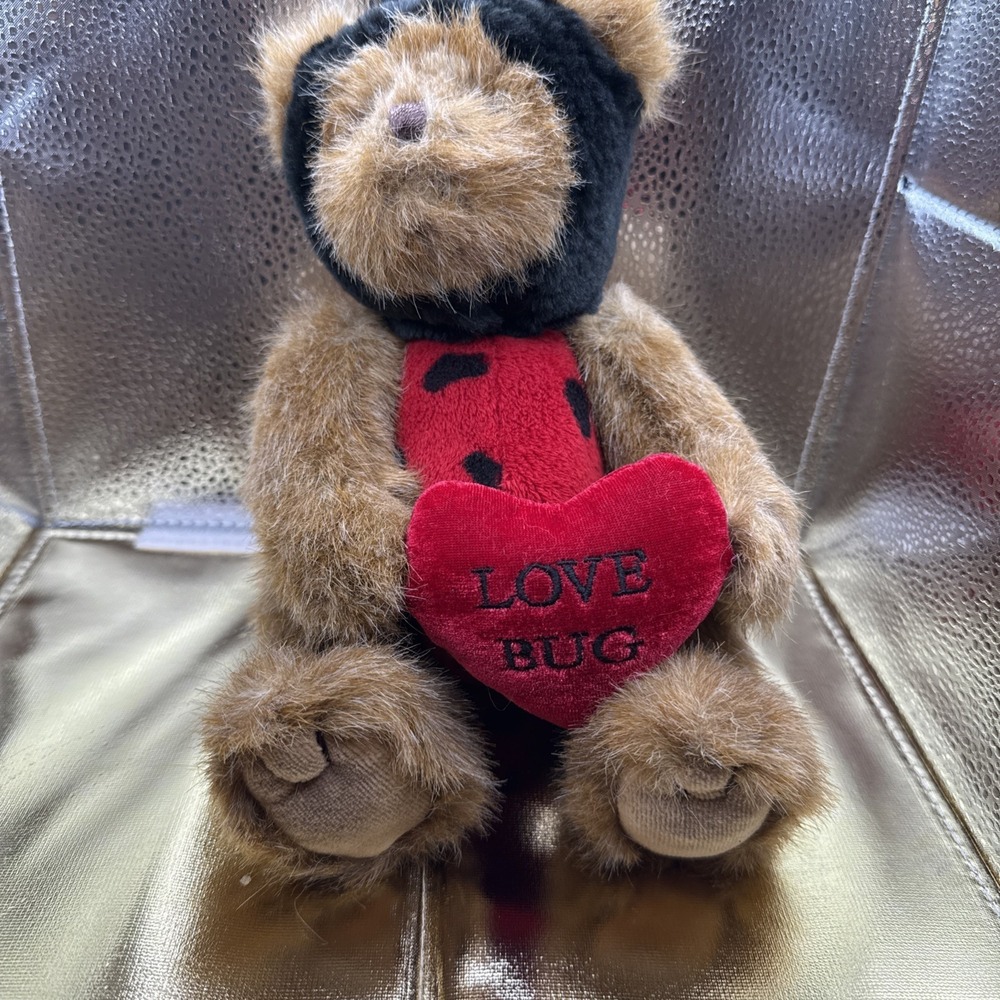 Love Bug The Bearington Collection Valentine's Day Teddy Bear Plush